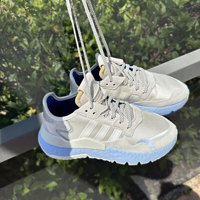 Adidas Original Nite Jogger Soft Blue Women's Athletic Shoes EE5910