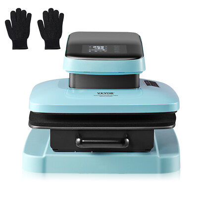 VEVOR Auto Heat Press Machine Smart T Shirt Press Machine 15x15 in Auto Release