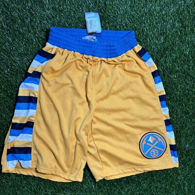 Denver Nuggets Shorts Y2K Alternate Basketball   Arena Collection  Sz Small