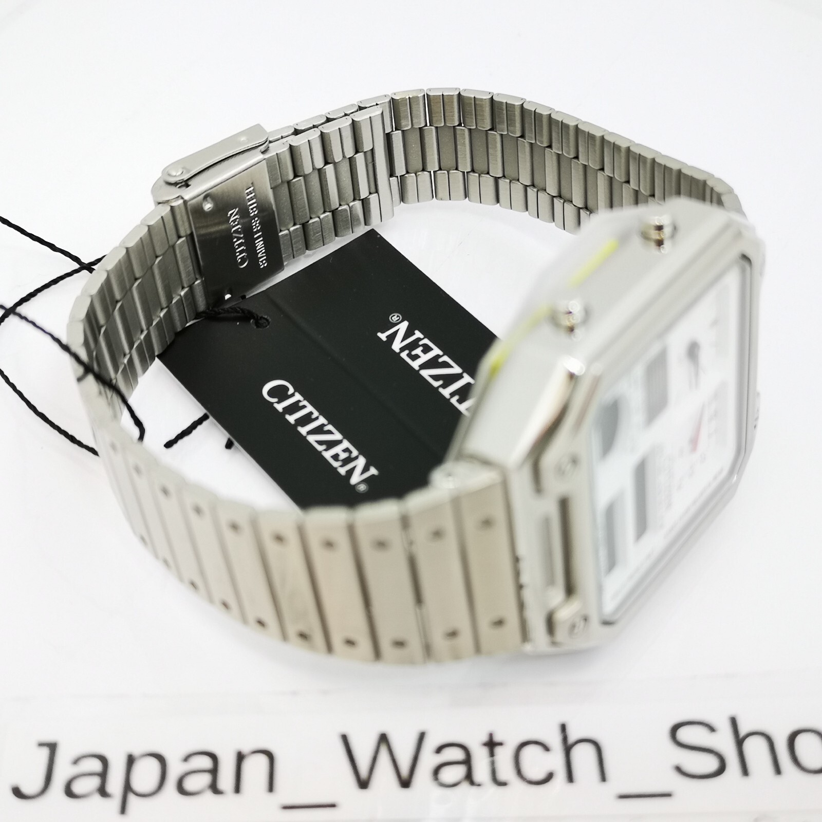 Pre-owned Citizen Collection Record Label Thermo Sensor Jg2120-65a Unisex Watch In Box