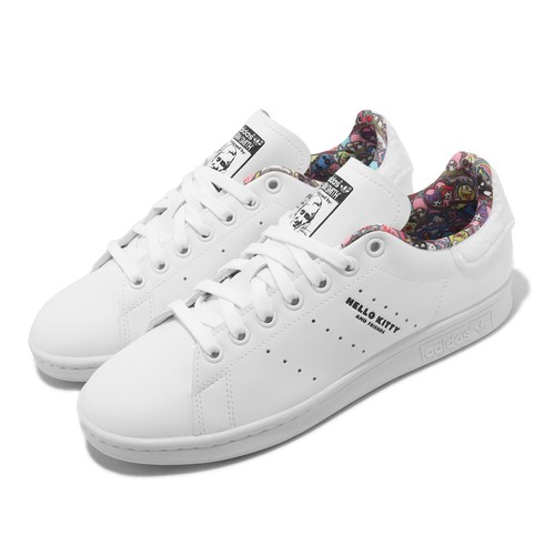 

adidas Originals Hello Kitty x Stan Smith W White Women Casual Lifestyle HP9656, Белый, Stan Smith W
