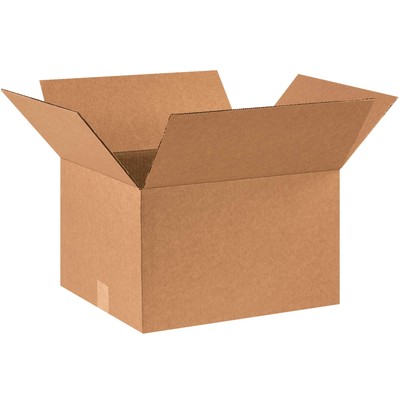 16 x 14 x 10 Corrugated Cardboard Boxes, Medium 16''L x 14''W x 10''H, Pack of 2...