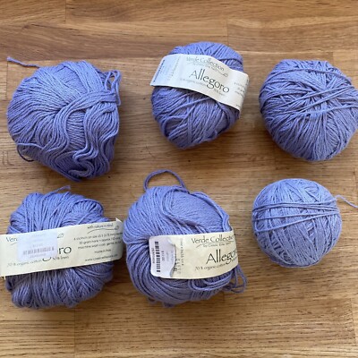 Allegoro Verde Collection Organic Cotton/Linen Yarn - 6 Balls