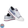FOCO New York Giants NFL Womens Color Glitter Low Top Canvas Shoes - 6