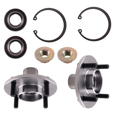 Front Left RH Wheel Hub Unit for Ford Focus 00-11 718510 with ABS Encoder 4-Bolt