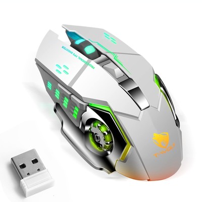 Bluetooth , Rechargeable Wireless Multi-Device (Tri-Mode:BT 5.0/4.0+2.4Ghz) w...