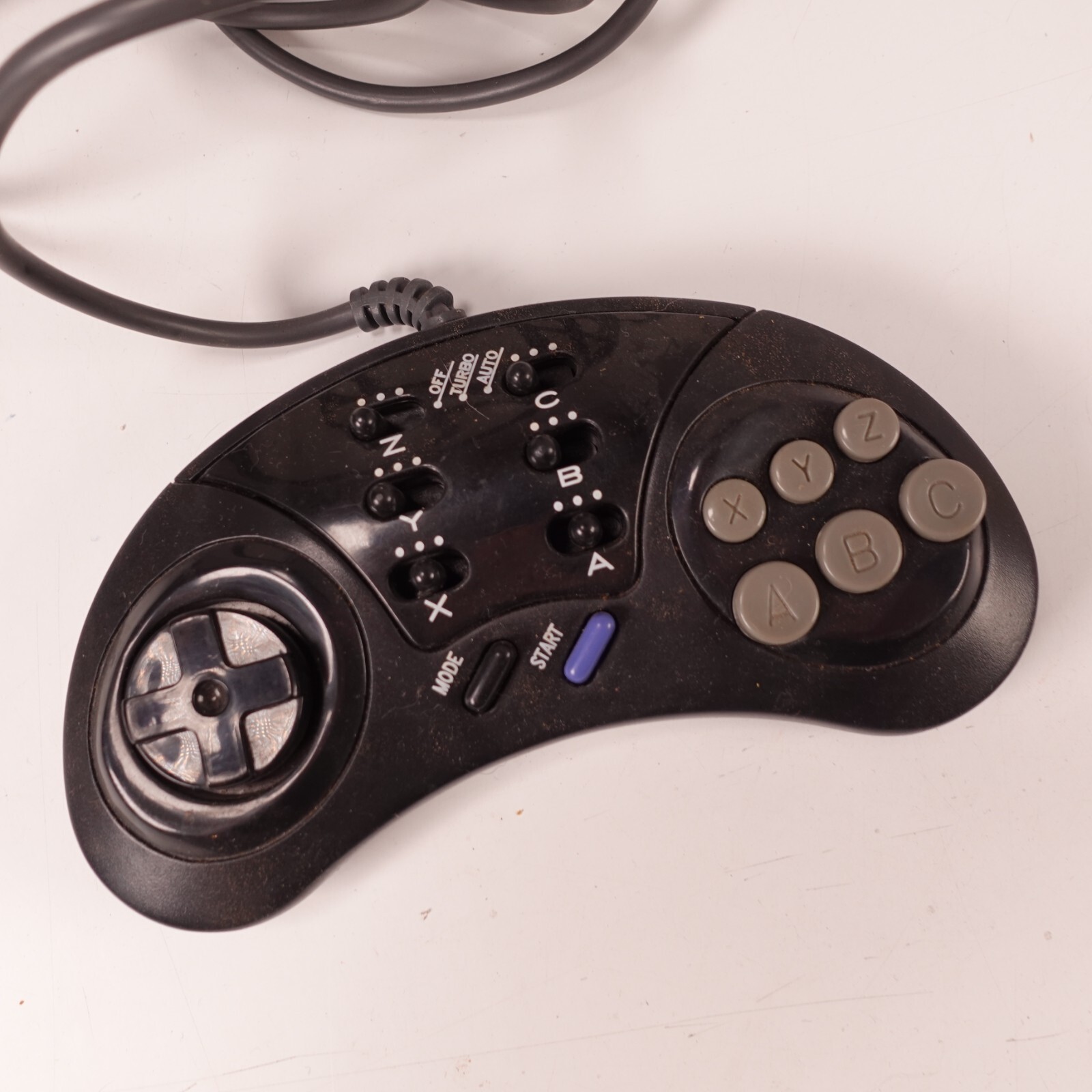 Unbranded Video Game Controller for Sega Genesis 6 Button