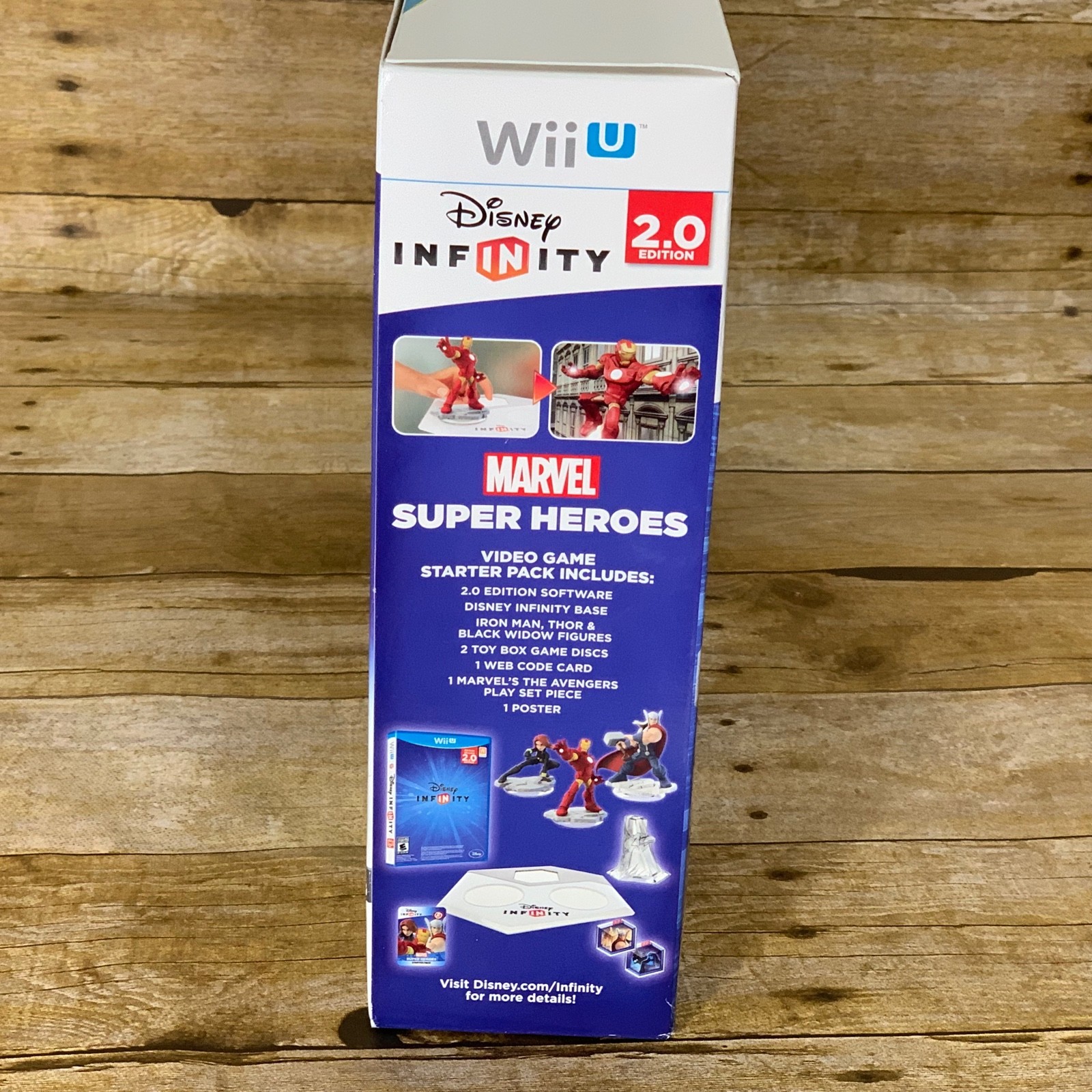 Disney INFINITY Marvel Super Heroes 2.0 Edition Video Game Starter Pack Wii U