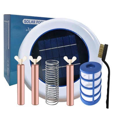 Solar Copper Anode Replacement Kit,with Floating Copper Anode Kit,Covers Up t...