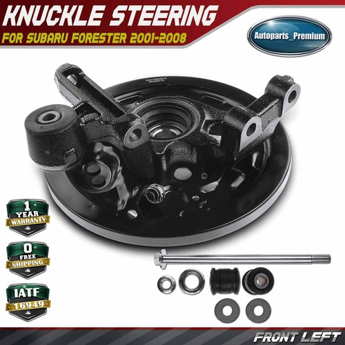 Rear Steering Knuckle & Wheel Bearing Hub Assembly Passenger For Subaru
