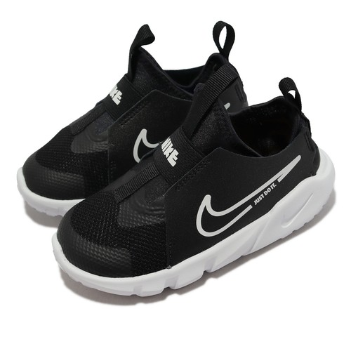 

Кроссовки для бега Nike Flex Runner 2 TDV черно-белые для малышей DJ6039-002, Черный, Flex Runner 2 Tdv