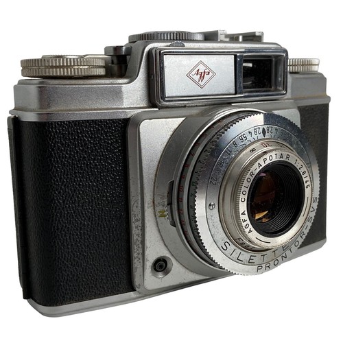 アグファ・ジレッテ　agfa apotar 45mm/f3.5 アグファ・ジレッテ agfa apotar 45mm/f3.5 Agfa Silette With