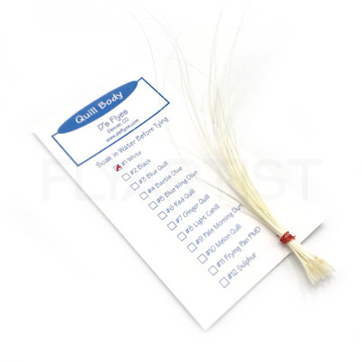 QUILL BODY - Fly Tying Material Ribbing BWO Rib Bodies D's Flyes - 25 Pack NEW!