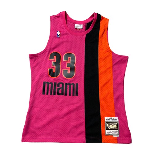 Miami Heat Alonzo Mourning NBA 2005-06 Mitchell & Ness
