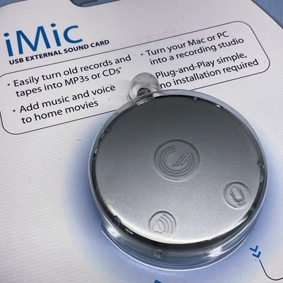 Griffin iMic USB External Sound Interface MAC PC T3041LL/ A
