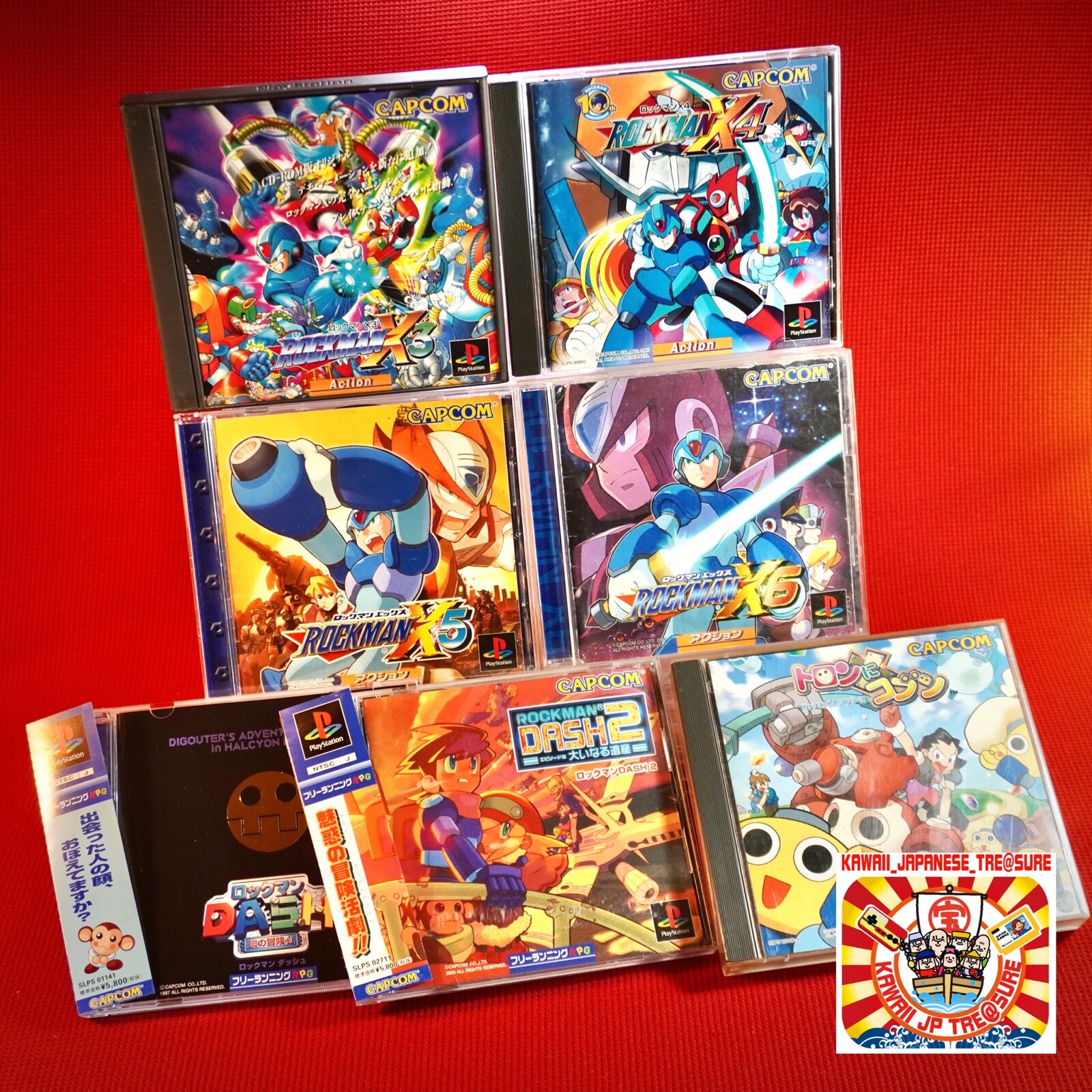 【PS1】ロックマンX6  ワンピースマンション　未開封2本セット PS1】ロックマンX6 ワンピースマンション 未開封2本セット SONY