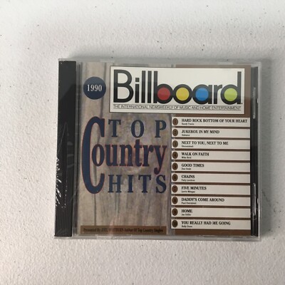 Billboard 1990 Top Country Hits Sealed CD, MULTIPLES SHIP/FREE!