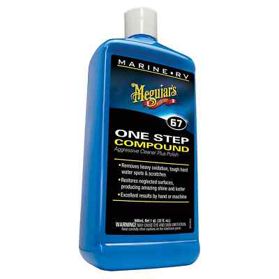 Meguiar's M67 One Step Compound~ High Gloss Polish Oxidation Cleaner Boat & RV