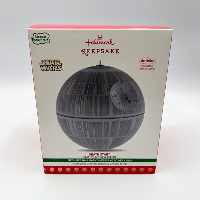 2017 Hallmark Star Wars Storytellers Ornament Death Star MIMB