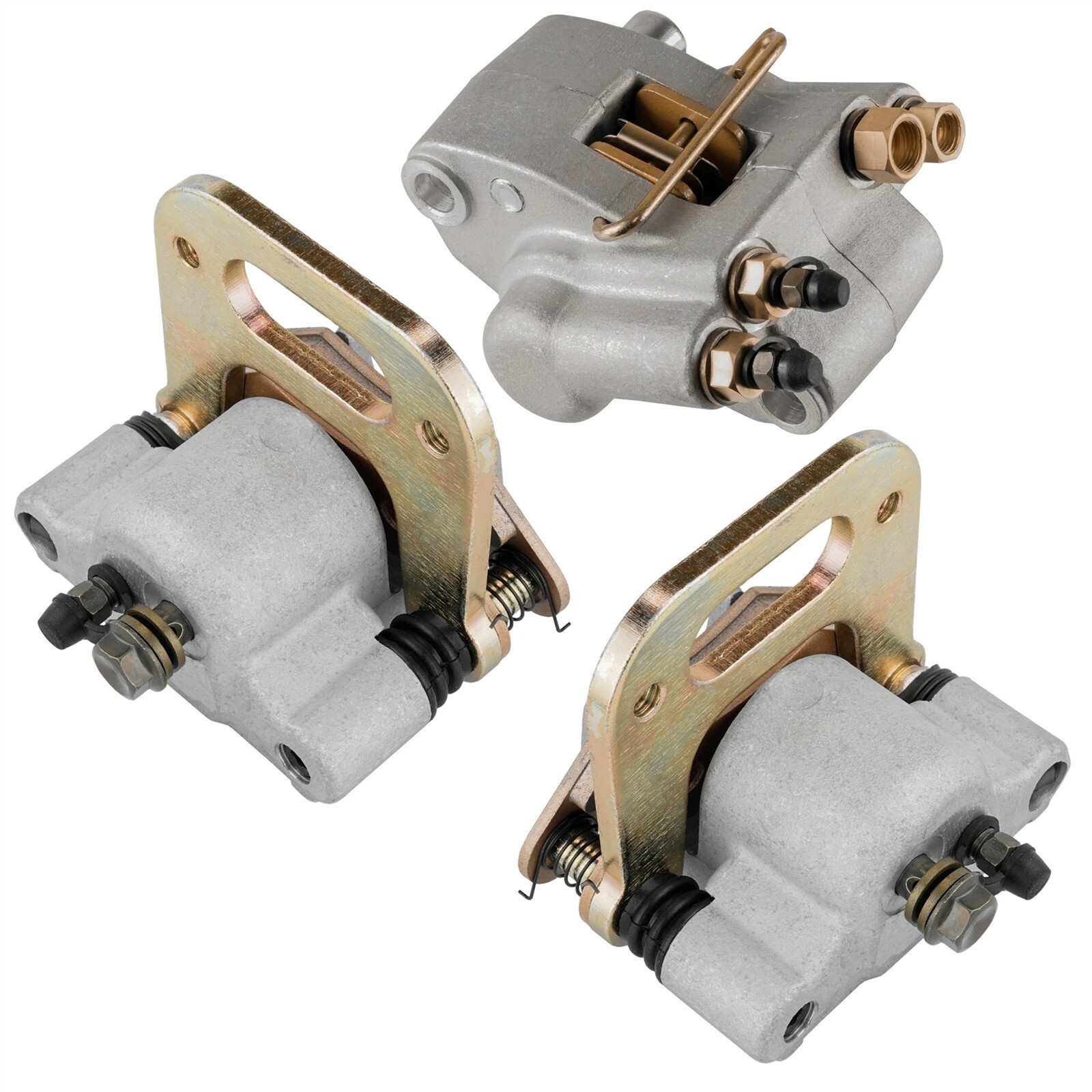 For Polaris Sportsman 500 4x4 Front Rear Brake Caliper 1998 1999 with Brake pads