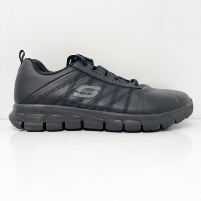 

Skechers Womens Sure Track Erath SR 76576 Черная повседневная обувь Кроссовки 9, Черный, Sure Track Erath SR