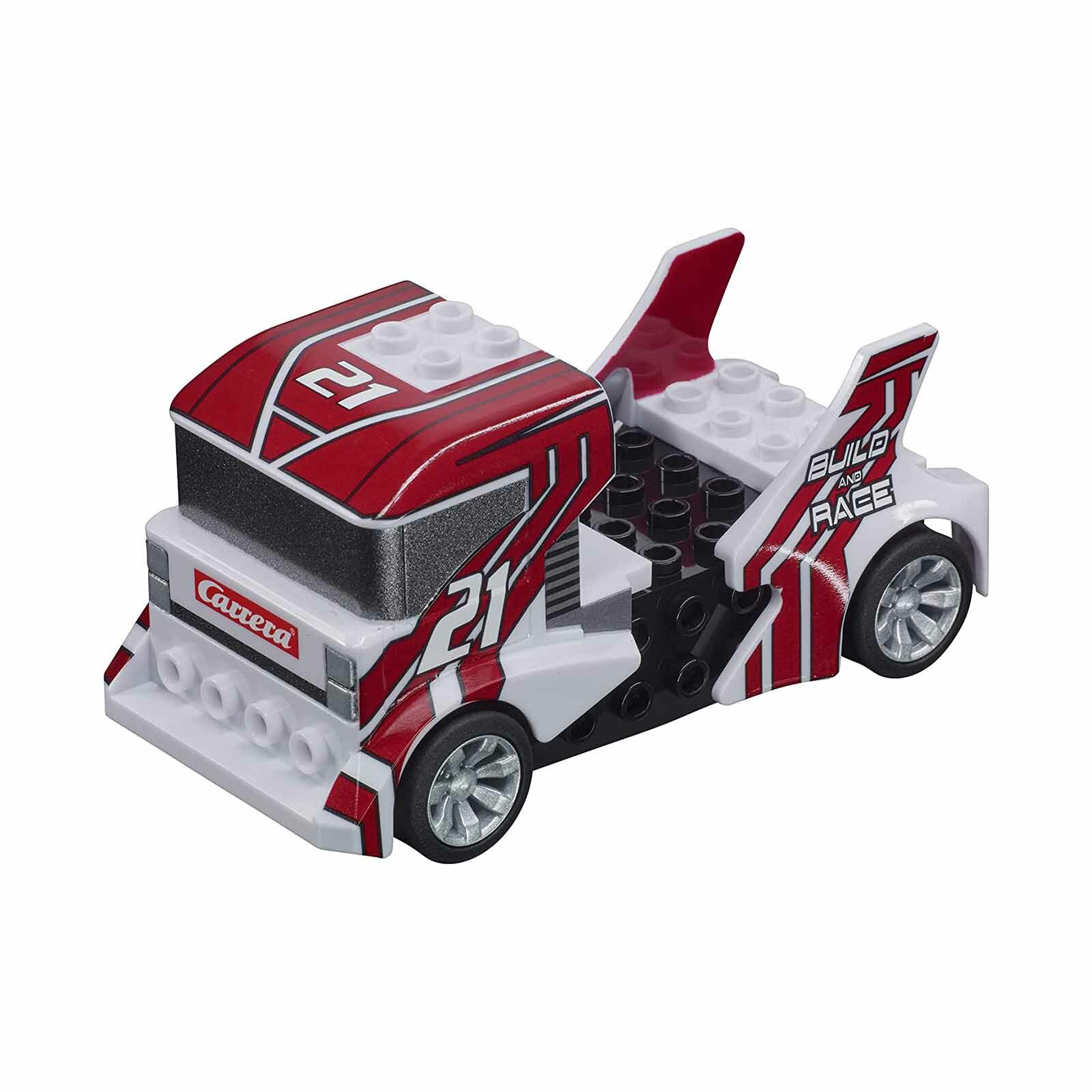 Новый игровой электромобиль Carrera GO Build N Race White Truck 1:43 В НАЛИЧИИ