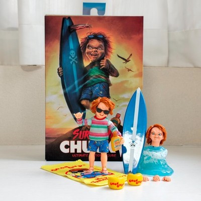 Chucky La Bambola Assassina  Surfs Up Chucky Ultimate Action Figure NECA