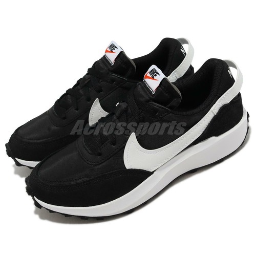 

Nike Wmns Waffle Debut Black White Women Platform Casual Lifestyle DH9523-002, Черный, Wmns Waffle Debut