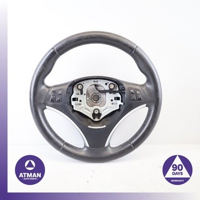BMW E88 128i 135i Sport Steering Wheel Black w/ Switch 32306795574 OEM