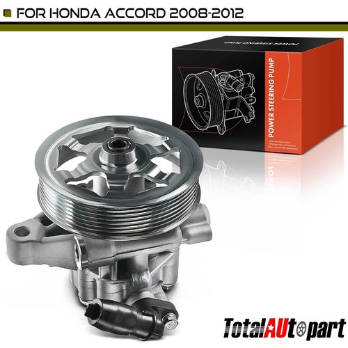 Power Steering Pump w/ Pulley for Honda Accord 2008 2009 2010 2011
