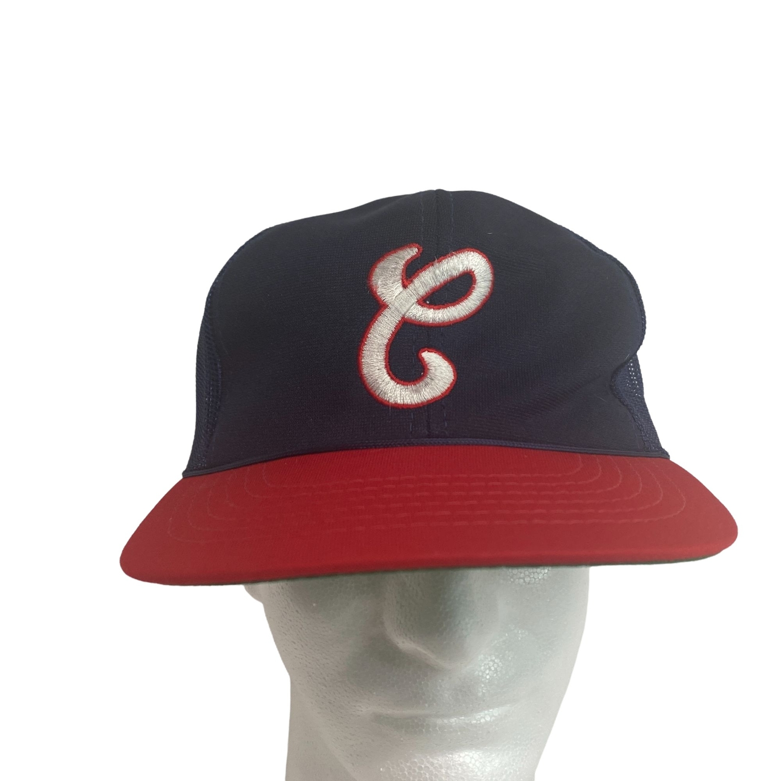 Vintage CHICAGO WHITE SOX Hat Mesh Snapback Trucker 1980s