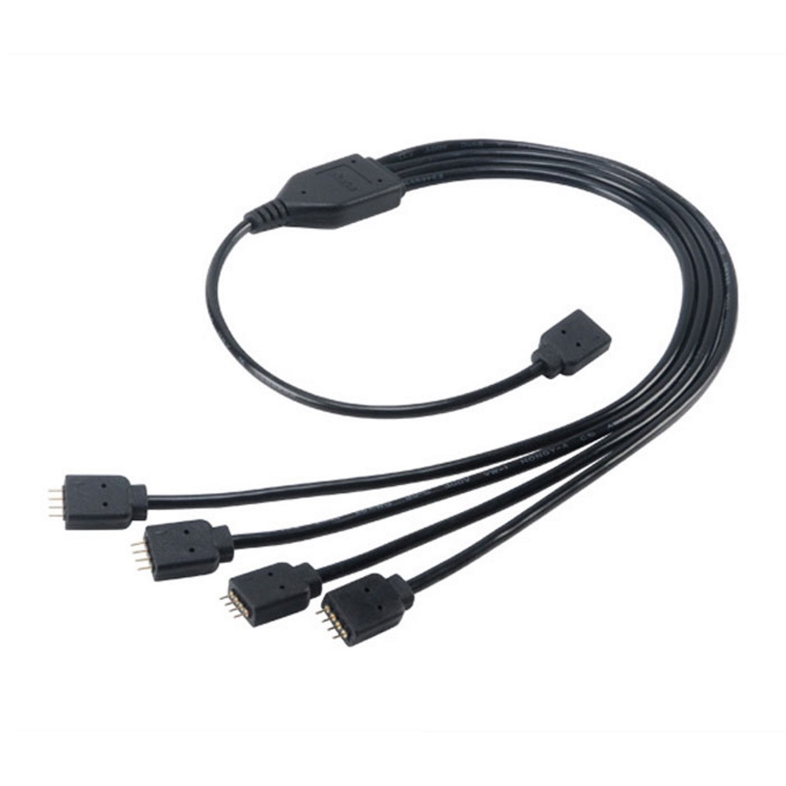 Akasa RGB LED 14 Splitter and Extension Cable, 1 x RGB LED to 4 x RGB LED Conn eBay