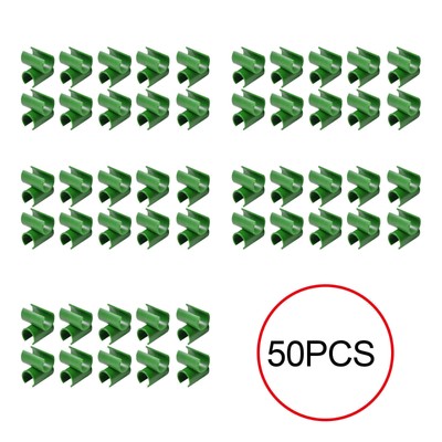 50PCS Fruits Trellis Connector Cross clips Adjustable Plant support Gardening