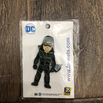 SDCC 2017 Comic Con - DC Green Arrow Enamel Pin by Fansets - New