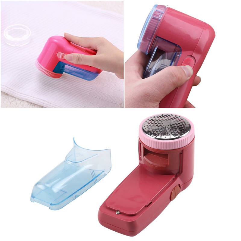 CLOTHES ELECTRIC BOBBLE FLUFF LINT REMOVER SHAVER FUZZ OFF FABRIC