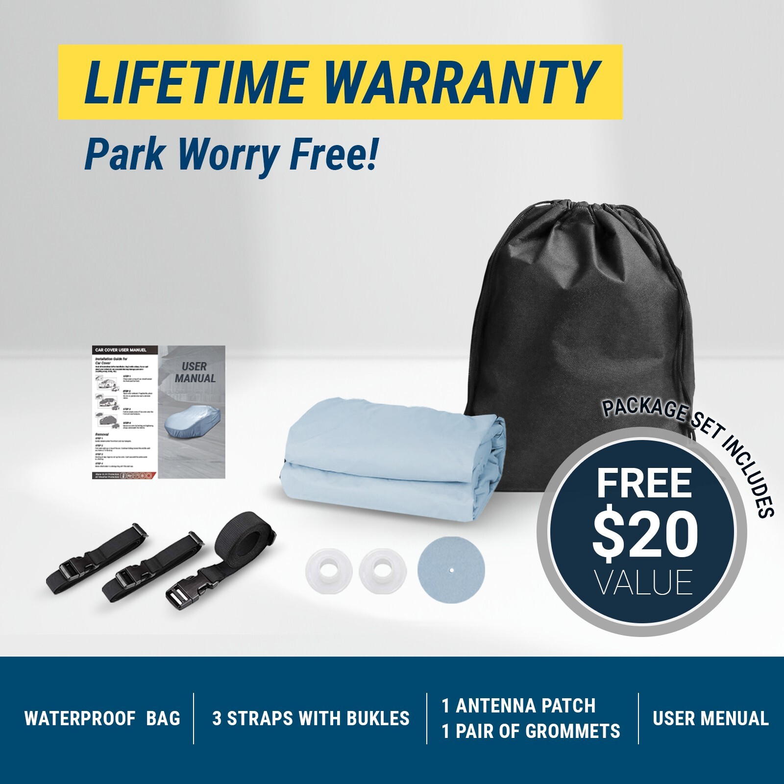 100% Waterproof / All Weather For [HONDA OUTDOOR] 100% Full Custom Car Cover