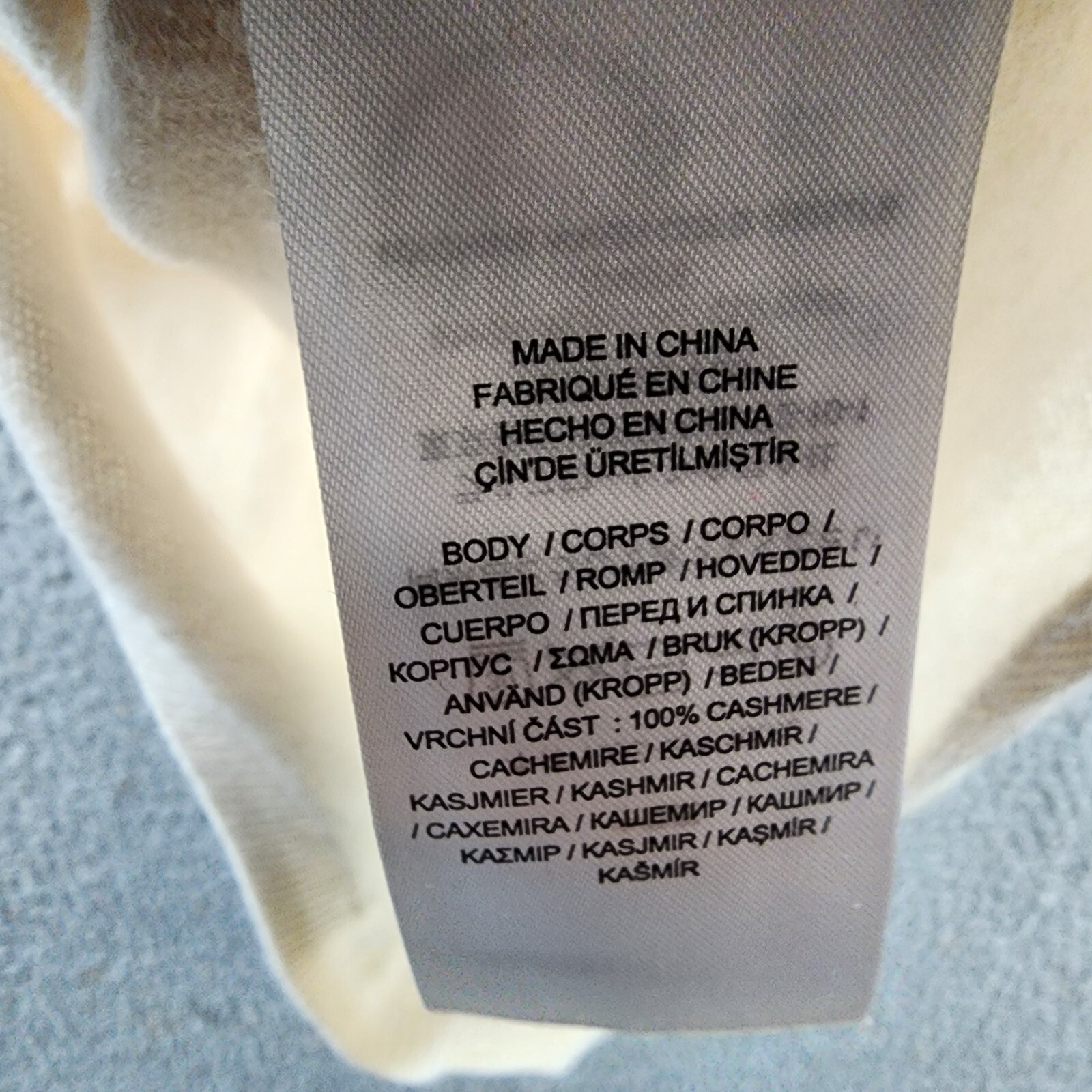 Lauren Ralph Lauren Turtleneck Cashmere Shell Top Womens S Winter Cream Pullover - Picture 10 of 13