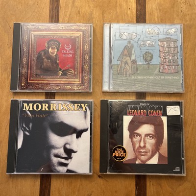 Leonard Cohen Morrissey Modest Mouse Talking Heads 4 CD Lot