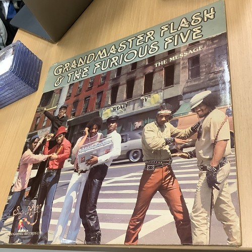 The Flash Express / Introducing the〜LP GRANDMASTER FLASH & THE FURIOUS FIVE The Message LP 1982