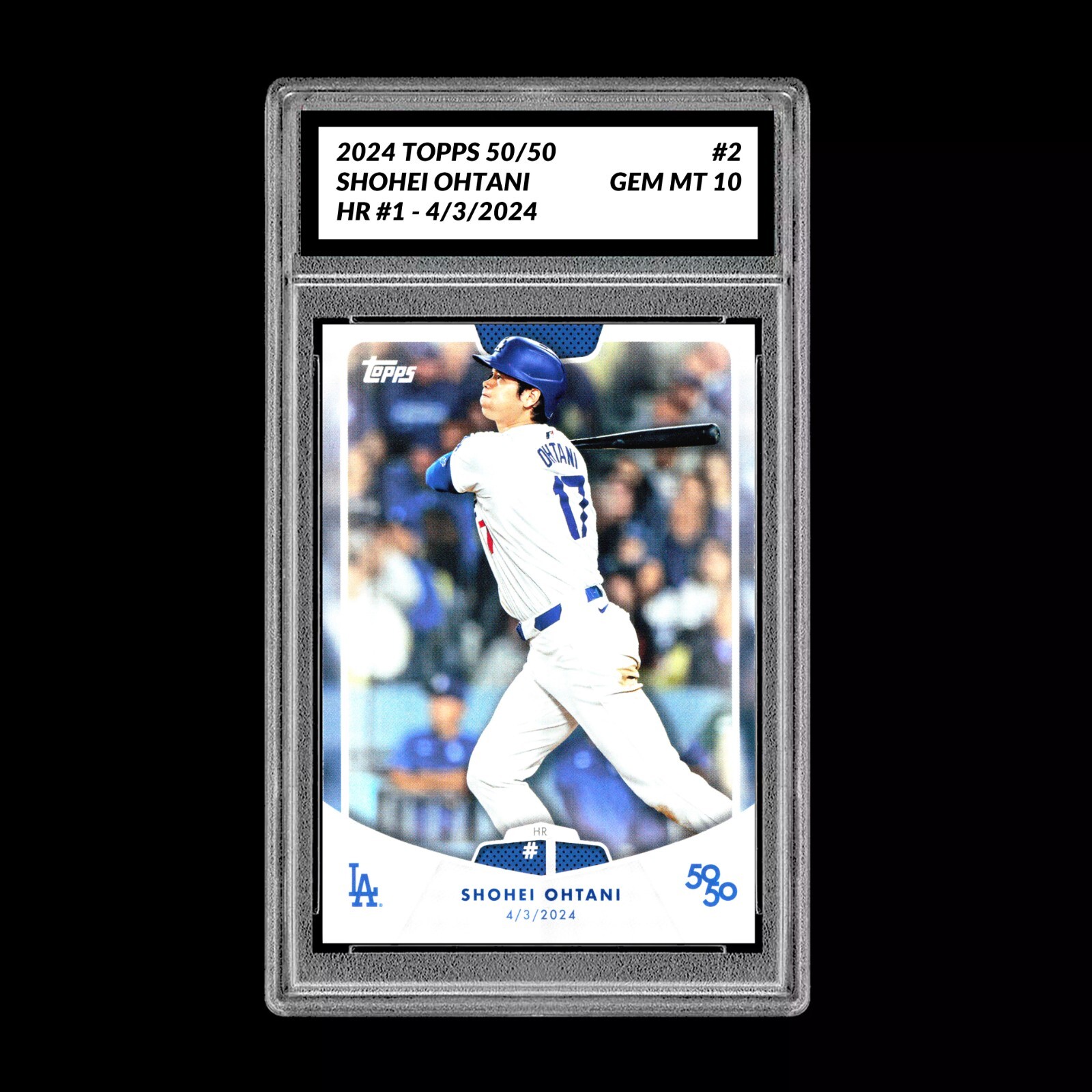 TOPPS 50/50 SHOHEI OHTANI 1BOX 10パック 未開封 Shohei ohtani 50⁄50