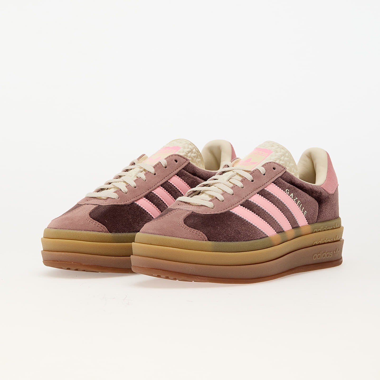 人気スエード★アディダスオリジナル Gazelle Bold Shoes JQ5143 adidas Gazelle Bold Shoes - Brown | Free Shipping with
