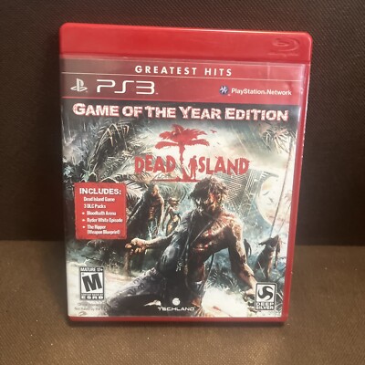 Dead Island -- Game of the Year Edition (Sony PlayStation 3 PS3, 2012) CIB