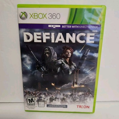 Defiance XBox 360 Video Game XBox Live Kinect Co-Op 2013 - Complete With Inserts