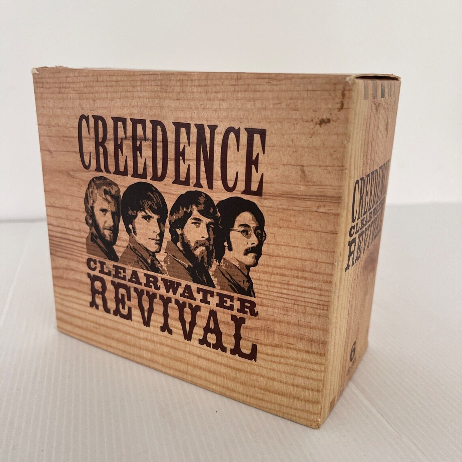 Creedence Clearwater Revival Box Set 6 CD with Booklet ( 1 Cd Missing) OOP Creedence Clearwater Revival Box Set 6 CD with Booklet ( 1 Cd Missing) OOP