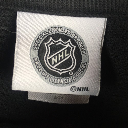 NHL San Jose Sharks Sweater S Mens Black Pullover Logo Long Sleeve