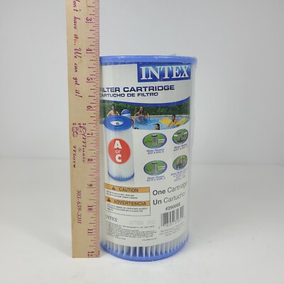 Intex POOL FILTER Cartridge Type A or C Easy Set Swimming Krystal Clear 29000E