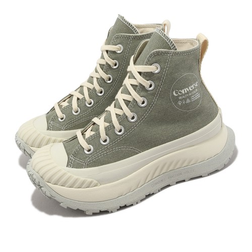 

Converse Chuck 70 AT-CX High Green Grey Мужская повседневная обувь унисекс на платформе A03424C, Зеленый, Chuck 70 At-cx Hi
