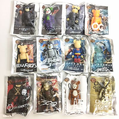 PEPSI×WB×DC×GUNDAM BE@BRICK他12個セット Gundam Bearbrick Pepsi NEX - Vol.1 & 2 COMPLETE 32 SET Be