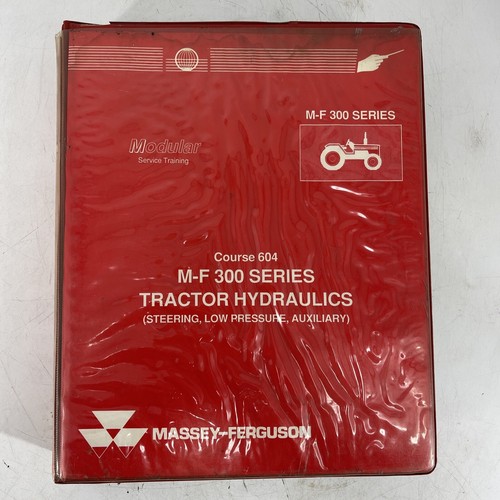 Massey Ferguson Course 603 M-F 300 Series Tractor Hydraulics