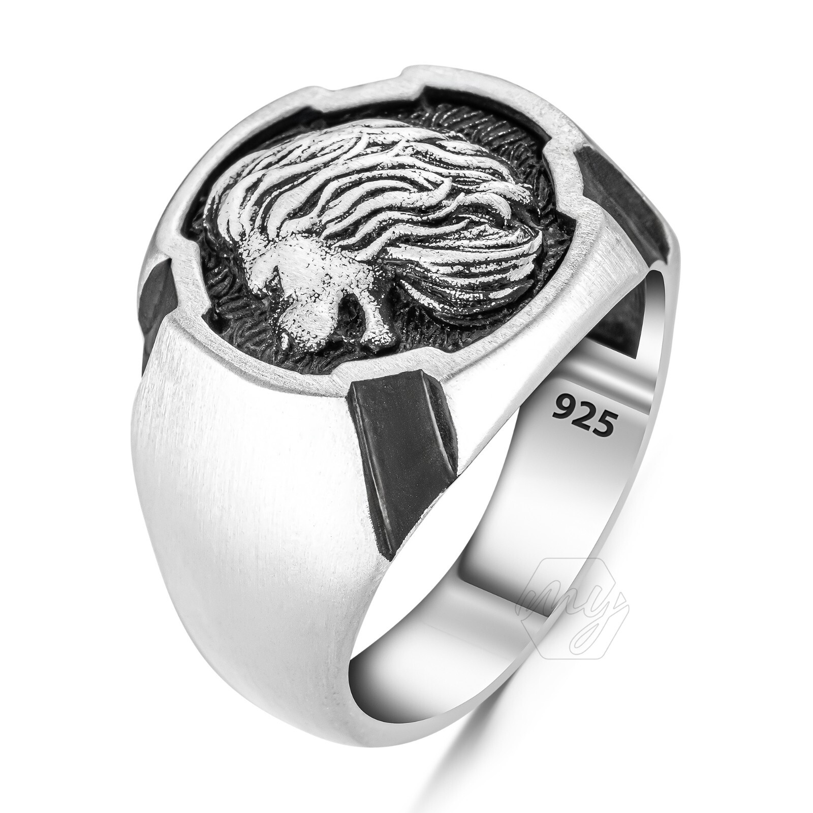 ラルフローレン ライオン(獅子) 925 SILVER リング ラルフローレン ライオン(獅子) 925 SILVER リング 約19号位